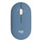 Logitech Pebble Wireless Mouse, Blue Berry, M350