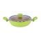 Royalford Forged Aluminum Cookware Set, Green, 10-Pack, RF9838