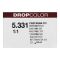 Dikson Drop Color Hair Cream, 100ml, 5.331