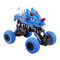 Rabia Toys Dinosaur Climber Big Foot Recovery Pull Back Car, Blue