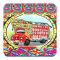 Star Shine Truck Art, Truck 02 (Pink) 3x3 Inch Fridge Magnet, MG09