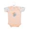 Dynamic New Born Sports Body Suit, Peach