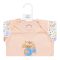 Dynamic New Born Sports Body Suit, Peach