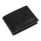 Basix Gent's Cow Economical Wallet, Black