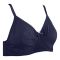 BLS Cora Wireless And Non-Padded Cotton Bra, Navy Blue, BLSBD03