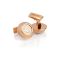 VRS Cufflinks For Men, Rose Gold, C-01