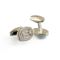 CRT Cufflinks For Men, Silver, C-05