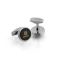 GVN Cufflinks For Men, Silver, C-11