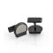 RD Cufflinks For Men, Black, C-15