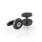 A-P Cufflinks For Men, Black, C-16