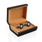 A-P Cufflinks For Men, Black, C-16