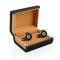 A-P Cufflinks For Men, Black, C-25