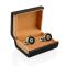 A-P Cufflinks For Men, Silver, C-25