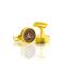 RD Cufflinks For Men, Golden, C-26