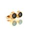 GVN Cufflinks For Men, Rose Gold, C-27