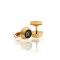 GVN Cufflinks For Men, Rose Gold, C-27