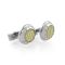 TGH Cufflinks For Men, Silver, C-50