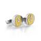 CRT Cufflinks For Men, Silver, CB-5