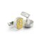 CRT Cufflinks For Men, Silver, CB-5