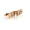 L-V Cufflinks For Men, Rose Gold, CB-11