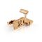 L-V Cufflinks For Men, Rose Gold, CB-11