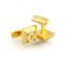 L-V Cufflinks For Men, Golden, CB-17