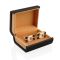 Cufflinks For Men, Rose Gold, CZ-4