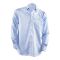 Basix Men's Thin Striped Shirt, Sky Blue & White, MFS-106