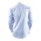 Basix Men's Thin Striped Shirt, Sky Blue & White, MFS-106