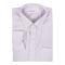 Basix Men's Miniature Check Shirt, Lavender White, MFS-108