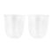 DeLonghi Cappuccino Glasses, 2x 190ml, DLSC311