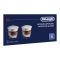 DeLonghi Cappuccino Glasses, 2x 190ml, DLSC311