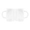 DeLonghi Glass Coffee Mugs, 2x 250ml, DLSC320