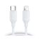 Joyroom 20W Type-C To Lightening Fast Charging 1m Data Cable, White, S-CL020A9