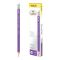 Dollar My Pencil Black Lead Pencil With Eraser, Purple Body, 12-Pack, PH456