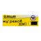 Dollar My Pencil Wow! Black Lead Pencil With Eraser HB 2, Yellow Body, 12-Pack, PT222