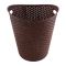 Appollo Easy Waste Paper Trash Bin, Brown