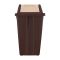 Appollo Swing Trash Bin, Brown