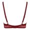 BLS Paza Wired and Padded Cotton Bra, Burgundy, BLSTL01