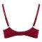 BLS Cora Wireless And Non-Padded Cotton Bra, Burgundy, BLSBD03