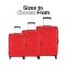 Kamiliant Luggage Triprism, Large, 78x54.5x32 cm, Red