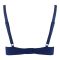 BLS Pero Wired and Padded Cotton Bra, Navy Blue, BLST01