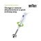 Braun Multiquick-1 Hand Blender Metal, 450W, MQ10.001M