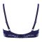 BLS Cheree Wired and Padded Cotton Bra, MN Blue, BLSLA60212167