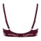 BLS Cheree Wired and Padded Cotton Bra, Berry, BLSLA60212167