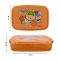 Lion Star Japan Seal Ware Lunch Box, 7.3in (H) x 4.8in (W) x 2in (D), Brown, BC-9