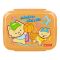 Lion Star Plastic Enzo Clip Lunch Box, 5.7in (H) x 4.1in (W) x 2.2in (D), Brown, SB-33