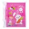 Stationery Set With Drawing Book & Art Accessories, Pink, E-725