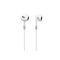 Joyroom Wired Series Half In-Ear Earphones, White, JR-EW01