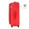 American Tourister Marina 4W Spinner Trolley Bag, 70x46x29.5 cm, Red